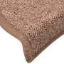 Stair tread mats 15 pcs brown 65x24x4 cm by vidaXL, Stair mats - Ref: Foro24-322367, Price: 70,71 €, Discount: %