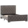Estructura de cama de terciopelo gris 100x200 cm de vidaXL, Camas y somieres - Ref: Foro24-286830, Precio: 224,10 €, Descuent...