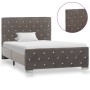 Estructura de cama de terciopelo gris 100x200 cm de vidaXL, Camas y somieres - Ref: Foro24-286830, Precio: 224,10 €, Descuent...
