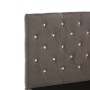 Estructura de cama de terciopelo gris 100x200 cm de vidaXL, Camas y somieres - Ref: Foro24-286830, Precio: 224,10 €, Descuent...