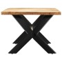 Esstisch aus massivem Mangoholz, 200 x 100 x 75 cm von vidaXL, Küchen- und Esstische - Ref: Foro24-247427, Preis: 493,04 €, R...