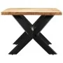 Esstisch aus massivem Mangoholz, 200 x 100 x 75 cm von vidaXL, Küchen- und Esstische - Ref: Foro24-247427, Preis: 485,05 €, R...