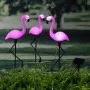 HI Solar LED garden lamp flamingo shape 3 units by HI, Outdoor lighting - Ref: Foro24-423908, Price: 19,13 €, Discount: %