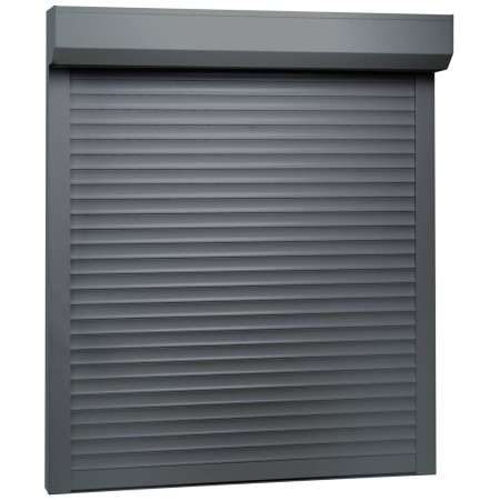 Anthrazitgraues Aluminiumrollo 100x120 cm von vidaXL, Fensterläden - Ref: Foro24-144979, Preis: 180,59 €, Rabatt: %