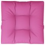 Kissen für Paletten rosa Stoff 70x70x12 cm von vidaXL, Kissen für Stühle und Sofas - Ref: Foro24-360489, Preis: 28,60 €, Raba...
