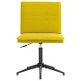 Silla de comedor terciopelo amarillo