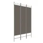 Three-panel room divider in anthracite gray fabric, 120x200 cm. by vidaXL, Room dividers - Ref: Foro24-350148, Price: 36,43 €...