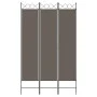 Three-panel room divider in anthracite gray fabric, 120x200 cm. by vidaXL, Room dividers - Ref: Foro24-350148, Price: 36,43 €...