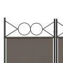 Three-panel room divider in anthracite gray fabric, 120x200 cm. by vidaXL, Room dividers - Ref: Foro24-350148, Price: 36,43 €...