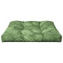 Cojín para palés tela estampado de hojas 70x70x12 cm by vidaXL, Cushions for chairs and sofas - Ref: Foro24-360488, Price: 26...