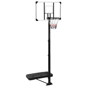 Canasta de baloncesto policarbonato transparente 256-361 cm