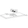 Induction cooktop with 2 burners, touch control, 3500 W. by vidaXL, kitchen plates - Ref: Foro24-50786, Price: 171,26 €, Disc...