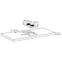 Placa de inducción con 2 quemadores control táctil 3500 W de vidaXL, Placas de cocina - Ref: Foro24-50786, Precio: 185,46 €, ...