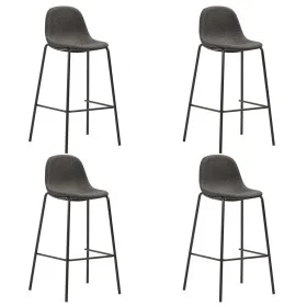 Küchenhocker 4 Einheiten dunkelgrauer Stoff von vidaXL, Küchenhocker - Ref: Foro24-281526, Preis: 213,27 €, Rabatt: %