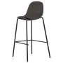 Kitchen stools 4 units dark gray fabric by vidaXL, Kitchen stools - Ref: Foro24-281526, Price: 213,27 €, Discount: %