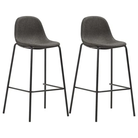 Küchenhocker 2 Einheiten dunkelgrauer Stoff von vidaXL, Küchenhocker - Ref: Foro24-281525, Preis: 151,48 €, Rabatt: %