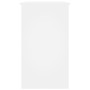 Weißer Sperrholzschreibtisch 90x45x76 cm von vidaXL, Schreibtische - Ref: Foro24-801373, Preis: 98,87 €, Rabatt: %