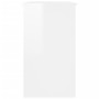 Escritorio de madera contrachapada blanco brillo 90x45x76 cm de vidaXL, Escritorios - Ref: Foro24-801379, Precio: 146,06 €, D...