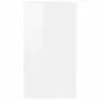 Hochglanz-weißer Sperrholzschreibtisch 90x45x76 cm von vidaXL, Schreibtische - Ref: Foro24-801379, Preis: 137,35 €, Rabatt: %