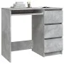 Escritorio de madera contrachapada gris hormigón 90x45x76 cm de vidaXL, Escritorios - Ref: Foro24-801377, Precio: 90,16 €, De...