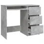 Escritorio de madera contrachapada gris hormigón 90x45x76 cm de vidaXL, Escritorios - Ref: Foro24-801377, Precio: 90,16 €, De...
