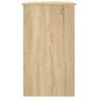 Schreibtisch aus Sperrholz in Sonoma Eiche Farbe 90x45x76 cm von vidaXL, Schreibtische - Ref: Foro24-801376, Preis: 94,95 €, ...