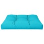 Palettenkissen in türkisfarbenem Stoff 70x70x12 cm von vidaXL, Kissen für Stühle und Sofas - Ref: Foro24-360490, Preis: 32,10...