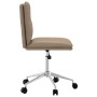 Silla de comedor capuchino cuero sintético