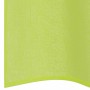 Cortinas de gasa con ojales 2 uds verde manzana 140x140 cm