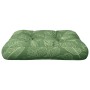 Kissen für Paletten, Stoff, Blattdruck, 60 x 60 x 12 cm von vidaXL, Kissen für Stühle und Sofas - Ref: Foro24-360466, Preis: ...