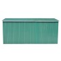 Metal garden shed in green, 257x392x181 cm by vidaXL, Sheds - Ref: Foro24-143344, Price: 441,21 €, Discount: %