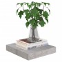 Schwebendes Wandregal 4 Stück MDF betongrau 23x23,5x3,8 cm von vidaXL, Regale und Regale - Ref: Foro24-326590, Preis: 41,85 €...