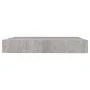 Floating wall shelf 4 pcs MDF concrete gray 23x23.5x3.8 cm by vidaXL, Shelves and shelves - Ref: Foro24-326590, Price: 41,08 ...