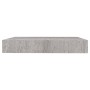 Schwebendes Wandregal 4 Stück MDF betongrau 23x23,5x3,8 cm von vidaXL, Regale und Regale - Ref: Foro24-326590, Preis: 41,85 €...