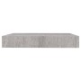 Schwebendes Wandregal aus grauem Beton MDF 23x23,5x3,8 cm von vidaXL, Regale und Regale - Ref: Foro24-326588, Preis: 15,63 €,...
