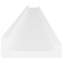 Estantes de pared 4 unidades blanco 115x9x3 cm de vidaXL, Estantes y estanterías - Ref: Foro24-326664, Precio: 51,56 €, Descu...