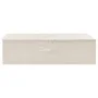 Caja de almacenaje tela color crema 70x40x18 cm de vidaXL, Cestas para almacenaje - Ref: Foro24-332907, Precio: 36,98 €, Desc...