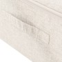 Cremefarbene Aufbewahrungsbox aus Stoff, 70 x 40 x 18 cm von vidaXL, Aufbewahrungskörbe - Ref: Foro24-332907, Preis: 29,38 €,...