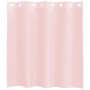 Cortinas de gasa con ojales 2 uds rosa claro 140x140 cm