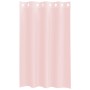 Cortinas de gasa con ojales 2 uds rosa claro 140x175 cm