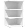 Armario auxiliar de madera contrachapada blanco 35x35x55 cm de vidaXL, Aparadores - Ref: Foro24-806274, Precio: 33,35 €, Desc...
