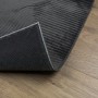 Alfombra pelo corto look escandinavo IZA antracita 120x170 cm