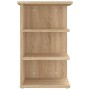 Auxiliary plywood oak Sonoma wood cabinet 35x35x55 cm by vidaXL, Sideboards - Ref: Foro24-806277, Price: 41,61 €, Discount: %