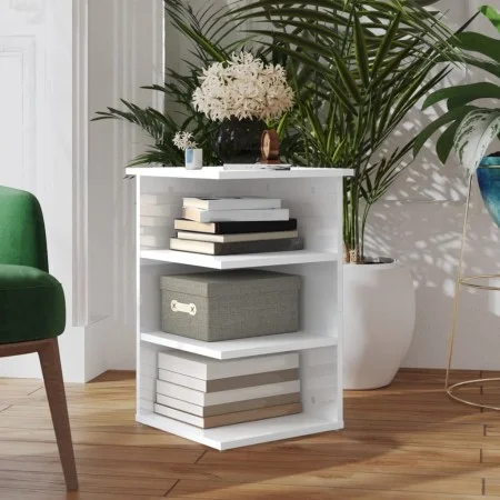 Zusatzschrank Sperrholz glänzend weiß 35x35x55 cm von vidaXL, Sideboards - Ref: Foro24-806280, Preis: 40,84 €, Rabatt: %