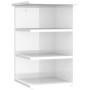Zusatzschrank Sperrholz glänzend weiß 35x35x55 cm von vidaXL, Sideboards - Ref: Foro24-806280, Preis: 41,48 €, Rabatt: %