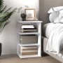 Zusatzschrank Sperrholz glänzend weiß 35x35x55 cm von vidaXL, Sideboards - Ref: Foro24-806280, Preis: 41,48 €, Rabatt: %