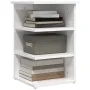 Zusatzschrank Sperrholz glänzend weiß 35x35x55 cm von vidaXL, Sideboards - Ref: Foro24-806280, Preis: 40,84 €, Rabatt: %
