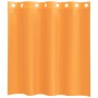 Cortinas de gasa con ojales 2 uds naranja 140x140 cm
