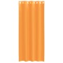 Cortinas de gasa con ojales 2 uds naranja 140x225 cm