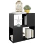 Black plywood bookshelf 60x24x63 cm by vidaXL, Bookcases and shelves - Ref: Foro24-809063, Price: 33,01 €, Discount: %